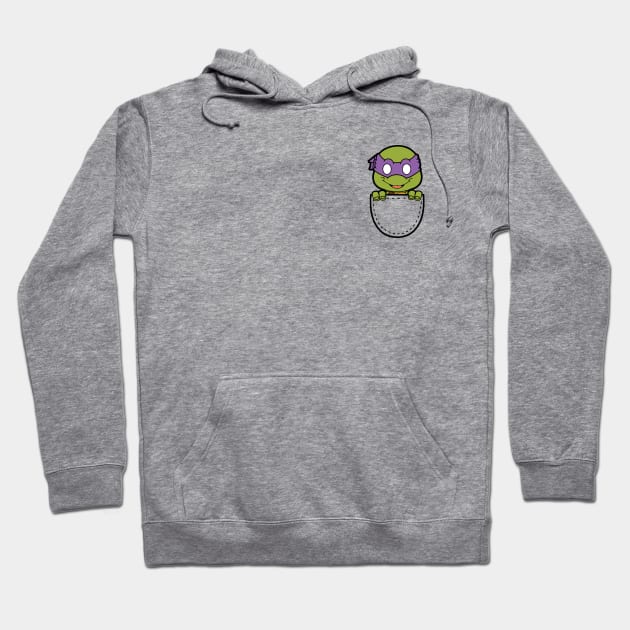 donatello in the pocket Hoodie by liora natalia